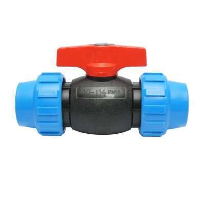 Rubinetto a sfera con giunto D50x1-1/2, PN16 per sistemi di irrigazione