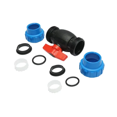 Rubinetto a sfera con giunto D50x1-1/2, PN16 per sistemi di irrigazione - immagine 3