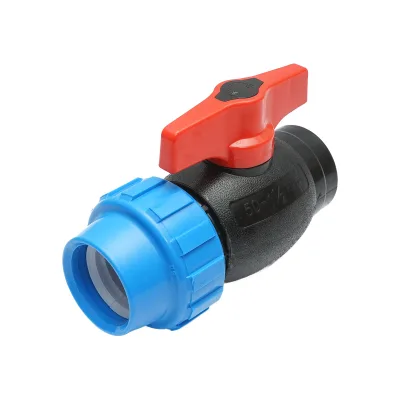Rubinetto a sfera con giunto di collegamento filettato internamente D50x1-1/2, PN16 per sistemi di irrigazione - immagine 2