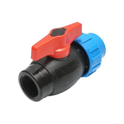 Rubinetto a sfera con giunto di collegamento filettato internamente D50x1-1/2, PN16 per sistemi di irrigazione - immagine 3