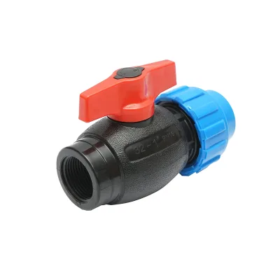 Rubinetto a sfera con giunto e filettatura interna D32x1, PN16, per sistemi di irrigazione - immagine 2