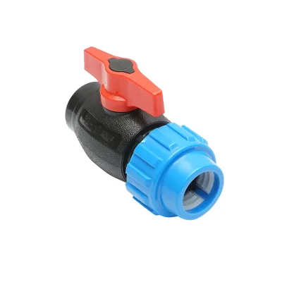 Rubinetto a sfera con giunto e filettatura interna D32x1, PN16, per sistemi di irrigazione - immagine 3
