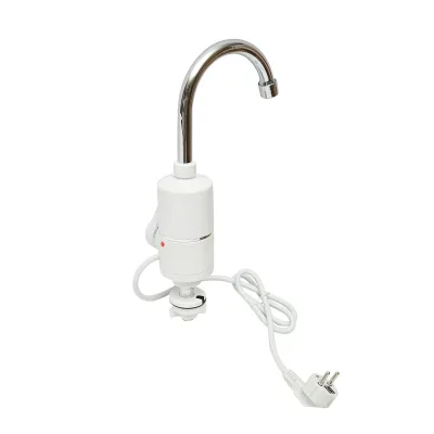Rubinetto Acqua Calda Istantanea Scaldabagno elettrico istantaneo con display digitale, 3000W, 220V, 35-55 gradi, IPX4 Rubinetto elettrico per cucina, giardino, bagno, campeggio - immagine 3