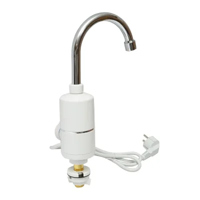 Rubinetto Acqua Calda Istantanea, 3000W, Display Digitale, 35-55°C, IPX4, Riscaldatore per Cucina, Giardino, Bagno - immagine 2
