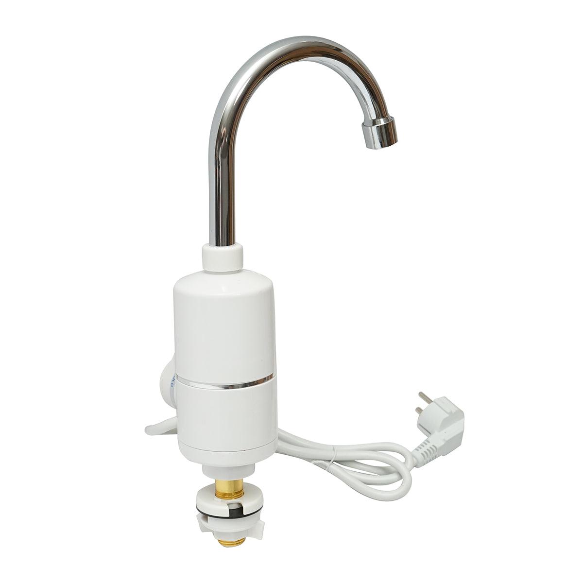 Rubinetto Acqua Calda Istantanea, 3000W, Display Digitale, 35-55°C, IPX4, Riscaldatore per Cucina, Giardino, Bagno - immagine 2