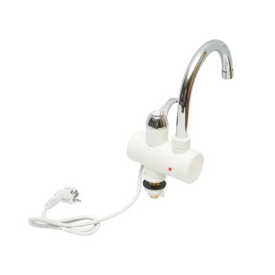 Rubinetto Acqua Calda Istantanea, Scaldabagno Elettrico Istantaneo 3000W, Display Digitale, 35-55°C, IPX4 - immagine 2