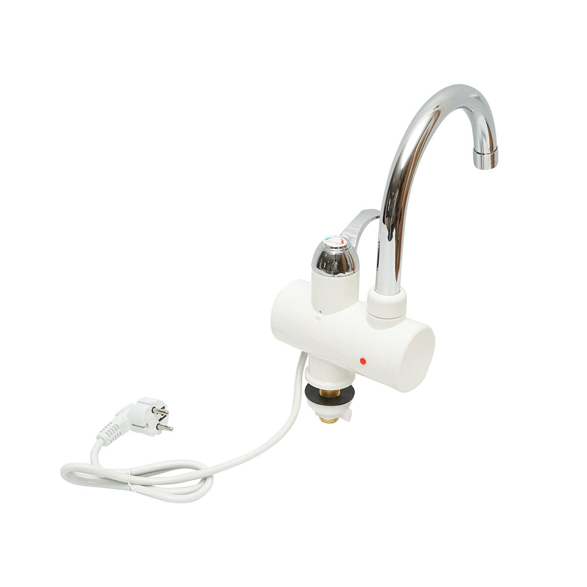 Rubinetto Acqua Calda Istantanea, Scaldabagno Elettrico Istantaneo 3000W, Display Digitale, 35-55°C, IPX4 - immagine 2