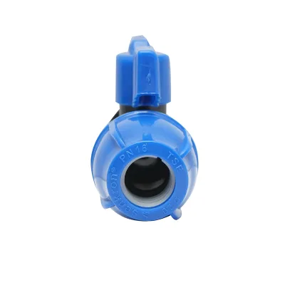 Rubinetto con giunto di compressione e filettatura interna D20mmx1/2, PN16. - immagine 3