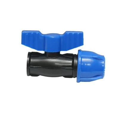 Rubinetto con giunto di compressione e filettatura interna D20mmx1/2, PN16. - immagine 2