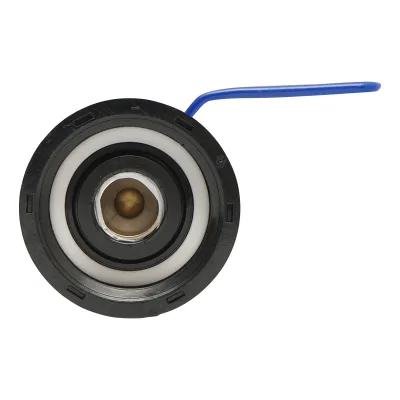Rubinetto di scarico 3/4 in ottone per serbatoio IBC con filettatura interna da 60 mm, Autospeed - immagine 3