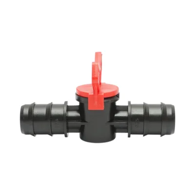 Rubinetto gocciolatore uguale 25x25 mm per sistemi di irrigazione