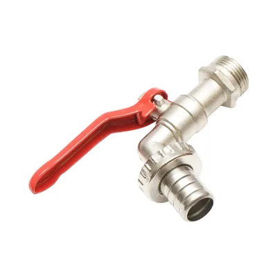 Rubinetto IBC in zinco, adattatore da 2, filetto esterno S60x6, ugello da 0,75, metallo/plastica. - immagine 3