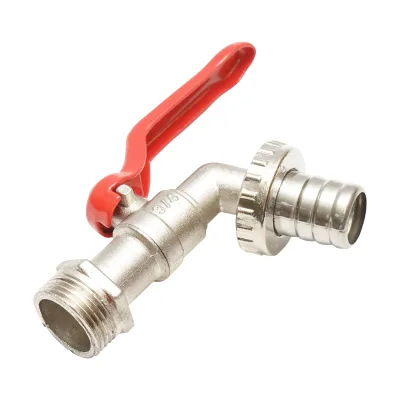 Rubinetto IBC in zinco, adattatore da 2, filetto esterno S60x6, ugello da 0,75, metallo/plastica. - immagine 4