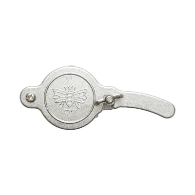 Rubinetto in acciaio inox per maturatore di miele, dimensioni 36x54 mm - immagine 4