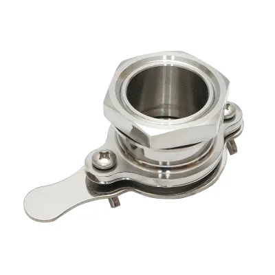 Rubinetto in acciaio inox per maturatore di miele. - immagine 2