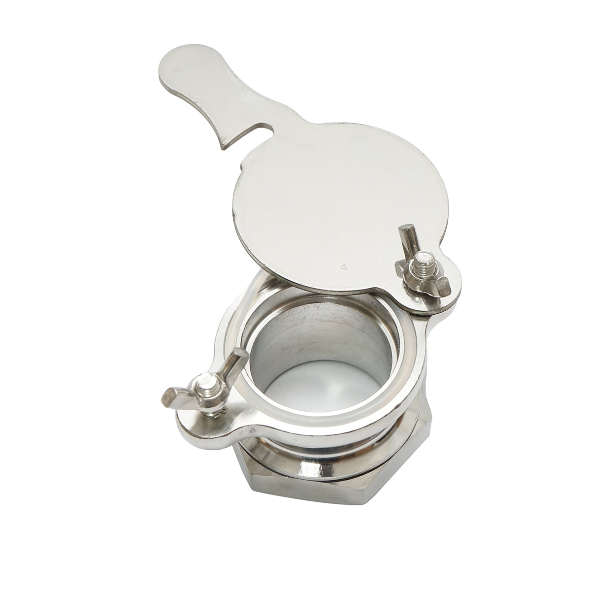 Rubinetto in acciaio inox per maturatore di miele. - immagine 3
