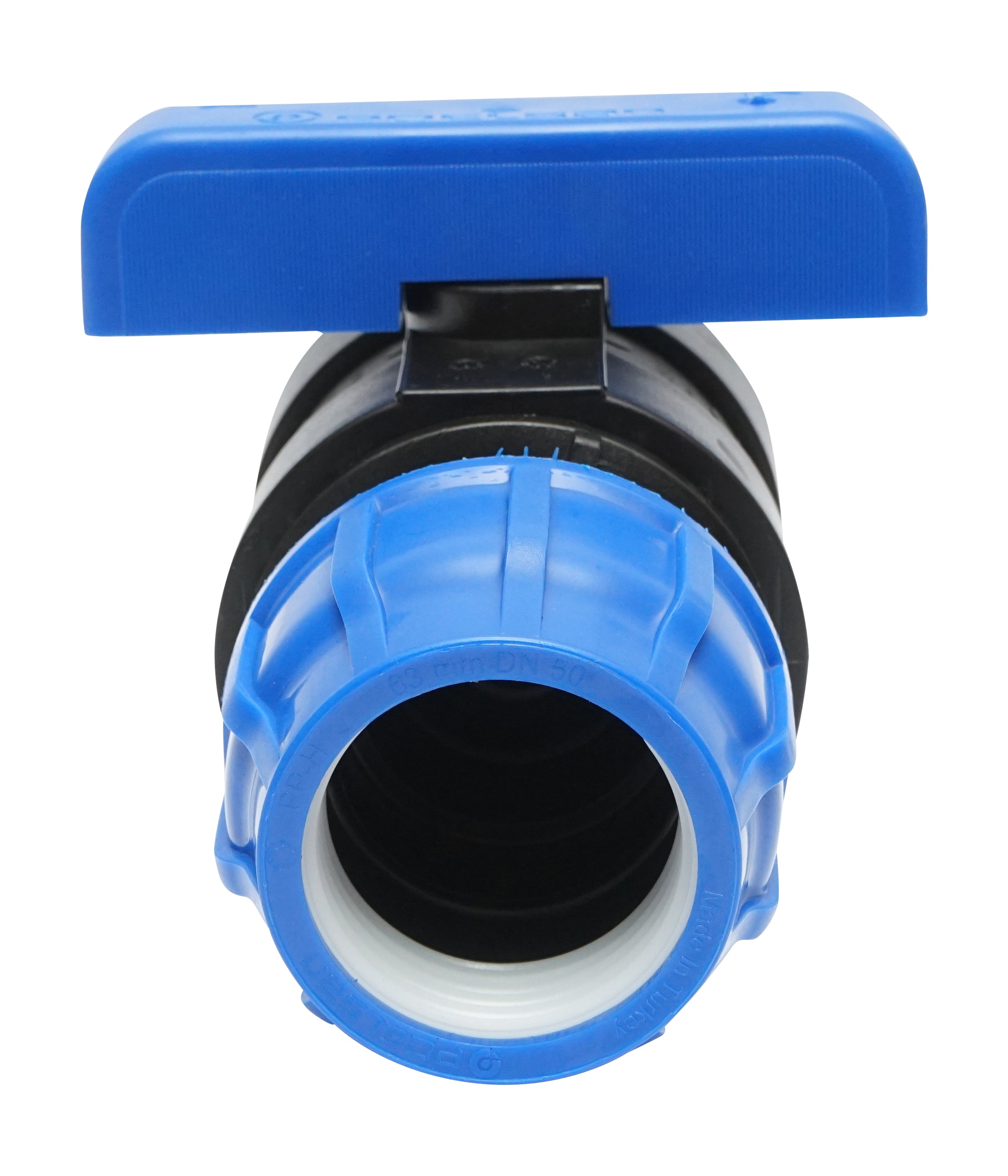 Rubinetto mufa-mufa di compressione D63x63mm, PN10 Poelsan - immagine 4