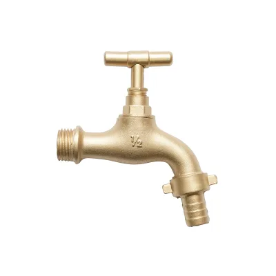 Rubinetto per acqua di servizio 1/2 in ottone per giardino. - immagine 2