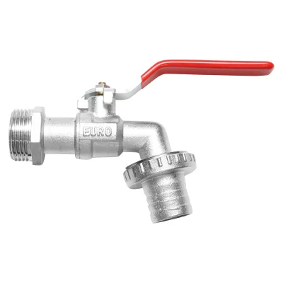 Rubinetto per acqua di servizio 1x3/4 con sfera e manico per giardino - immagine 2