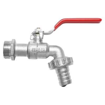 Rubinetto per acqua di servizio 3/4x3/4 con sfera e manico per giardino - immagine 2