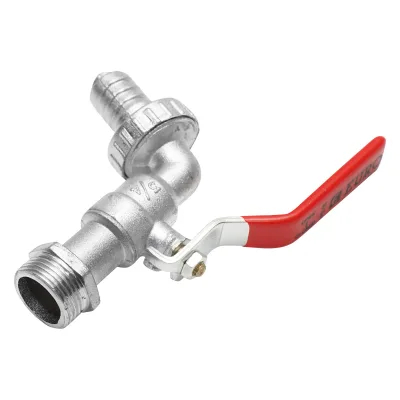Rubinetto per acqua di servizio 3/4x3/4 con sfera e manico per giardino - immagine 4