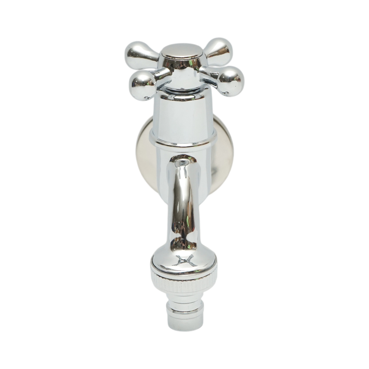Rubinetto per acqua di servizio, montaggio a parete, acciaio inox, cromo lucido - immagine 5