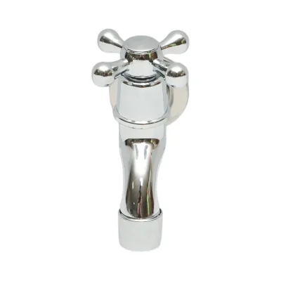 Rubinetto per acqua di servizio, montaggio a parete, acciaio inox, cromo lucido - immagine 5