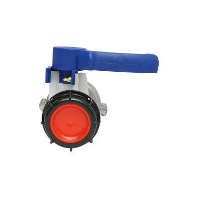 Rubinetto per serbatoio IBC S60x6, DN50 diametro filettatura 75 mm, guarnizione EPDM. - immagine 4