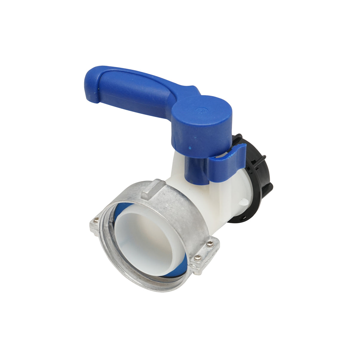 Rubinetto per serbatoio IBC S60x6, DN50 diametro filettatura 75 mm, guarnizione EPDM. - immagine 3