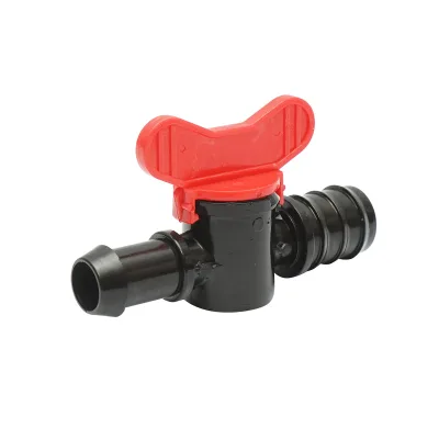 Rubinetto per tubo di gocciolamento D20x25mm per sistemi di irrigazione. - immagine 2