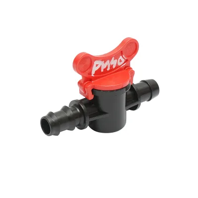Rubinetto per tubo di gocciolamento uguale D16mm con guarnizione per sistemi di irrigazione." - immagine 4