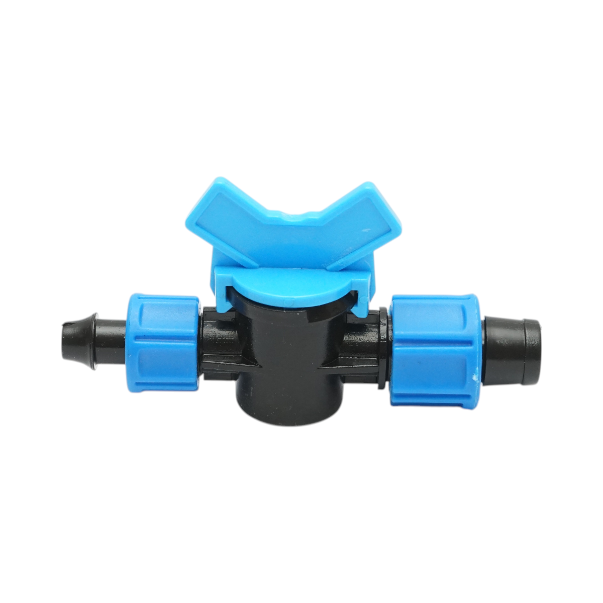 Rubinetto per tubo gocciolatore da 16 mm per sistemi di irrigazione