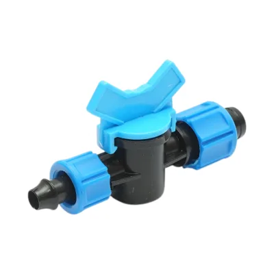 Rubinetto per tubo gocciolatore da 16 mm per sistemi di irrigazione - immagine 2