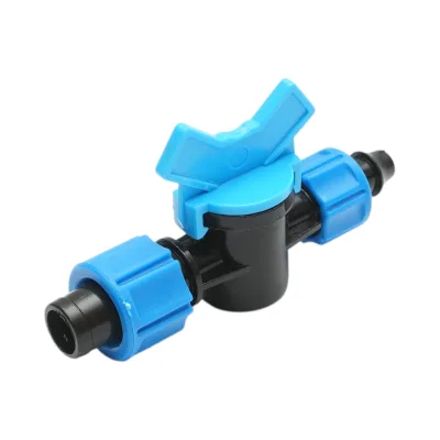 Rubinetto per tubo gocciolatore da 16 mm per sistemi di irrigazione - immagine 3