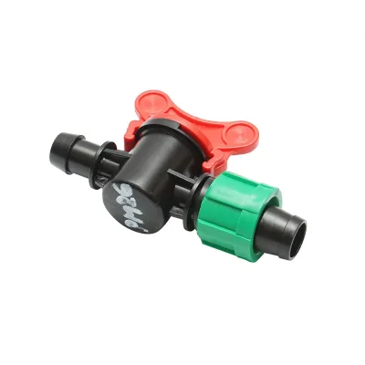 Rubinetto per tubo, banda di gocciolamento D17x15mm per sistemi di irrigazione - immagine 4