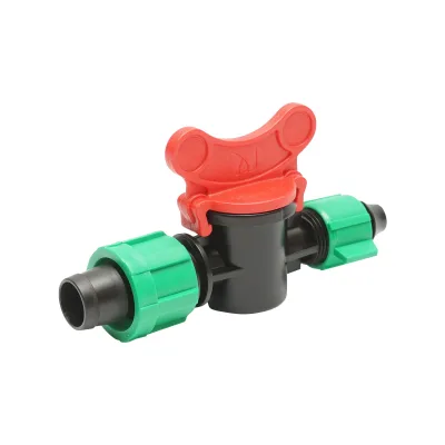 Rubinetto per tubo, banda di irrigazione D16mm x D13mm - immagine 2