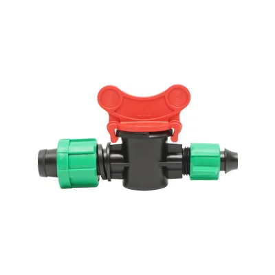 Rubinetto per tubo, banda di irrigazione D16mm x D13mm