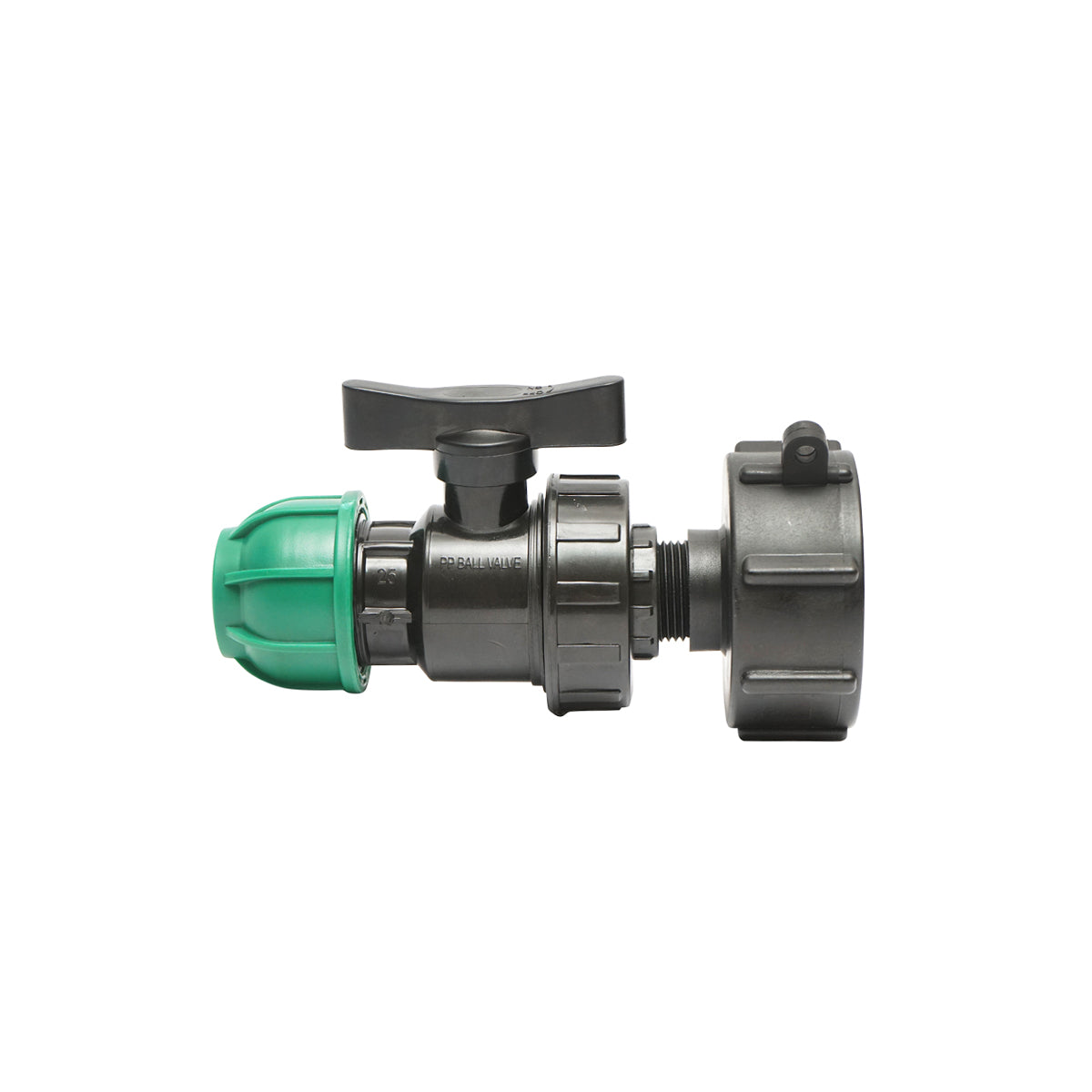 Rubinetto, connettore per serbatoio IBC con filettatura interna da 60 mm. - immagine 3