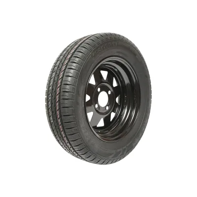 Ruota con cerchio a 4 fori per rimorchio (165/70R13) - immagine 3