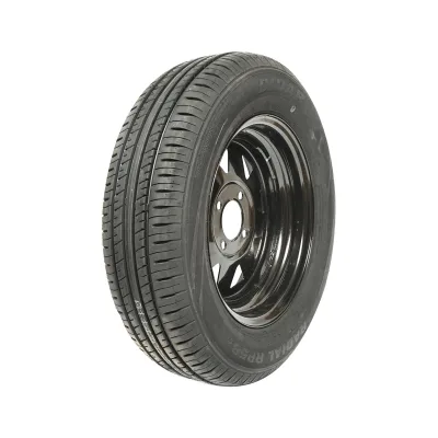 Ruota con cerchio a 4 fori per rimorchio (165/70R13)