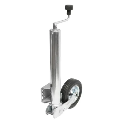 Ruota di supporto automatica per rimorchio con supporto tipo B 200X60mm, carico 680Kg - immagine 4