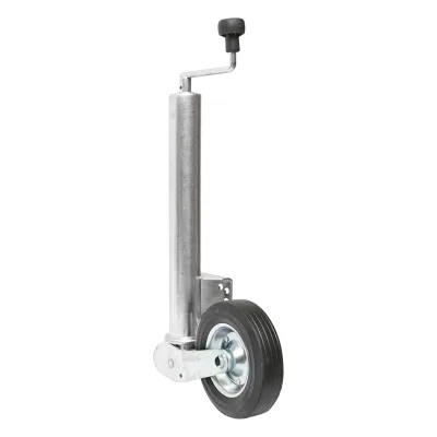 Ruota di supporto automatica per rimorchio con supporto tipo B 200X60mm, carico 680Kg - immagine 3
