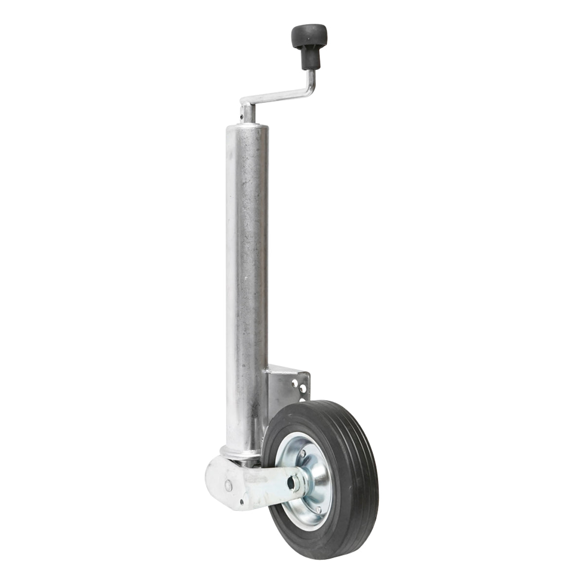 Ruota di supporto automatica per rimorchio con supporto tipo B 200X60mm, carico 680Kg - immagine 3