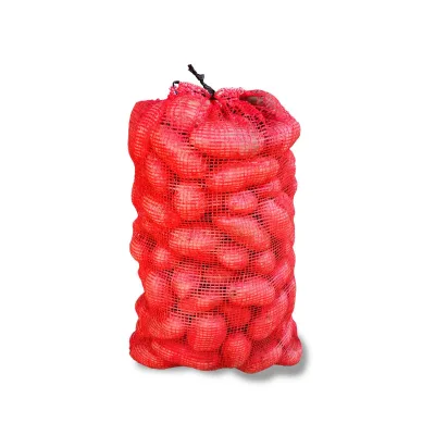 Sacchi a Rete per Patate, Verdure, Ortaggi Sacco Tipo Raschel 600x400mm MAX 20kg Sacchetti a Rete