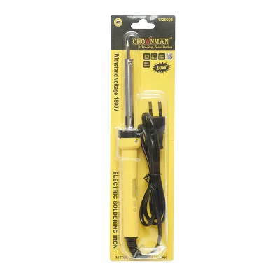 Saldatore elettrico 40W, 220V con punta affilata tipo Letcon, Crownman - immagine 4