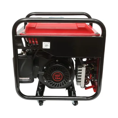 Saldatrice 160A con generatore elettrico 5KW/220V, motore a benzina 13 HP, avviamento manuale Breckner Germany - immagine 4