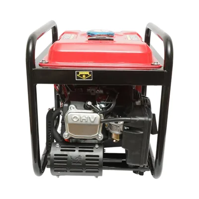 Saldatrice 160A con generatore elettrico 5KW/220V, motore a benzina 13 HP, avviamento manuale Breckner Germany - immagine 5