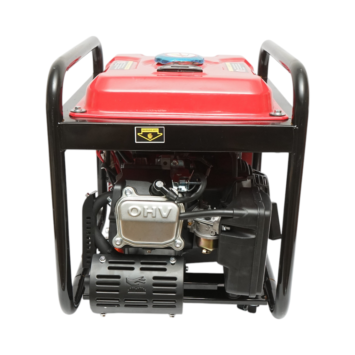 Saldatrice 160A con generatore elettrico 5KW/220V, motore a benzina 13 HP, avviamento manuale Breckner Germany - immagine 5