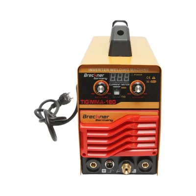 Saldatrice inverter 180A TIG/MMA, 220V con display digitale, tecnologia IGBT Breckner Germany - immagine 3