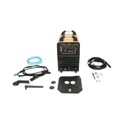 Saldatrice inverter 250A TIG Pulse AC/DC, MMA 220V con funzioni avanzate, display digitale WSME-200 Breckner Germany - immagine 2